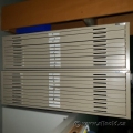 Mayline C-File Stacking 10 Drawer Map Plan Flat File Cabinet